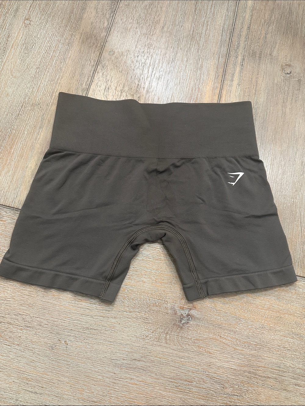 Gymshark Women’s Olive Green Everyday Seamless Shorts | Size XS